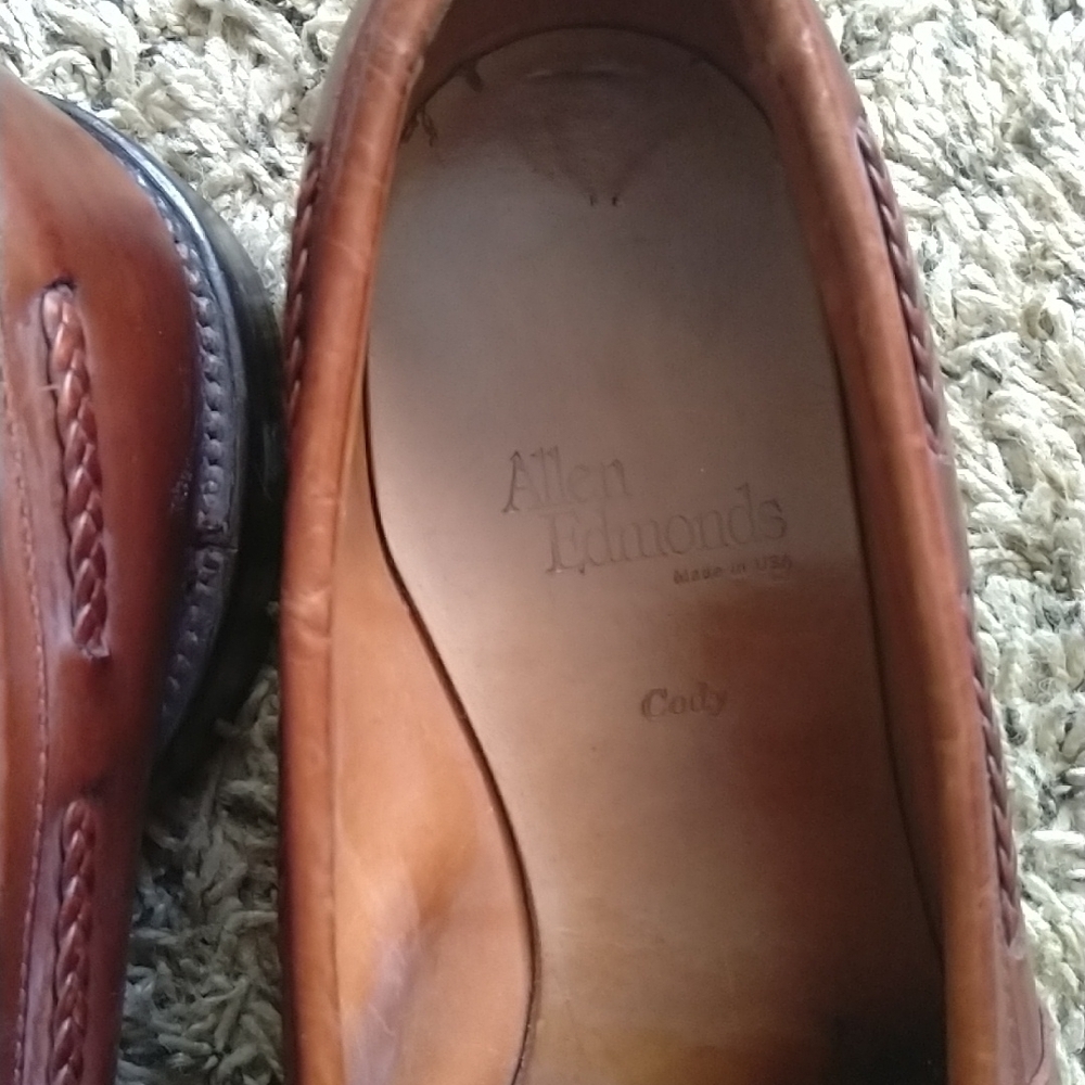 Allen Edmonds Cody Chili Tassel Loafer sz 10 - Picture 5 of 9